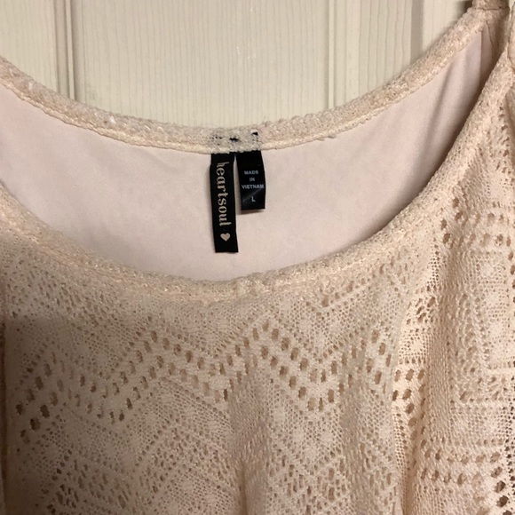 Heart & Soul cream colored dress - Picture 3 of 6